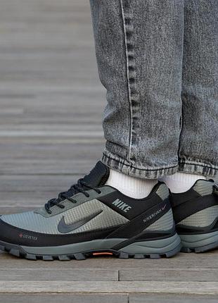 Кроссовки nike rivah gore-tex black haki