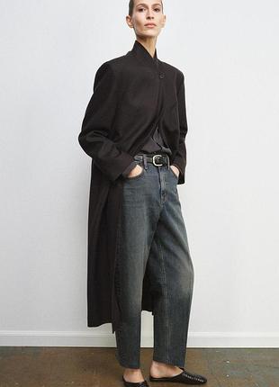 Пальто с шерстью zw collection limited edition от zara