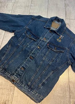 Мужская джинсовая куртка джинсовка levis circus 4