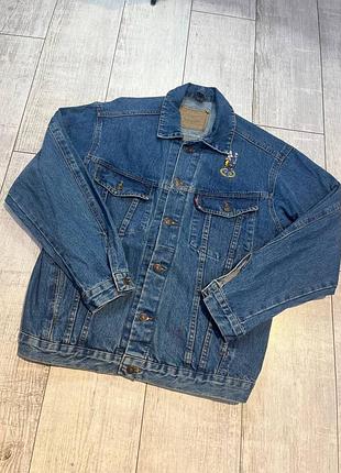 Мужская джинсовая куртка джинсовка levis circus