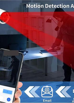 Комплект відеоспостереження бездротової full hd wi-fi на 4 камери з реєстратором 5