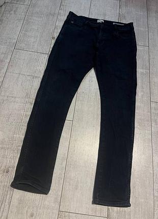 Мужские черные джинсы wrangler