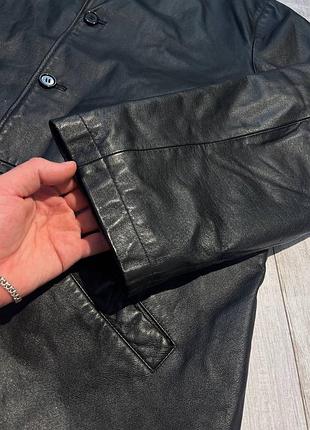Мужская плотная кожаная куртка стиль ретро harley davidson 3