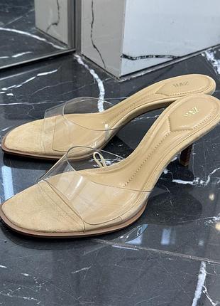 Мюлі від zara нові
