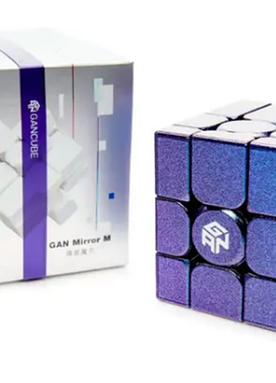 Зеркальний магнітний кубик gan mirror uv cube
