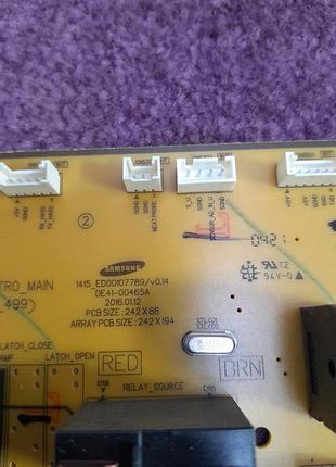 Плата живлення для духовки samsung de41-00465a 2