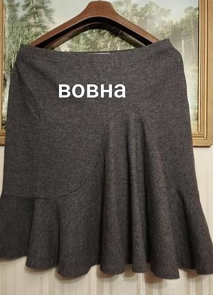 Nicole farhi трикотажная шерстяная юбка