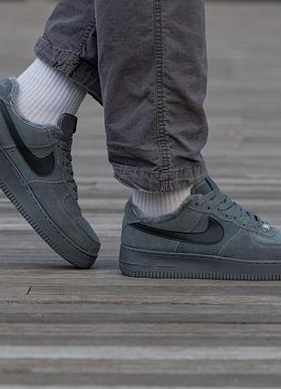 Кросівки nike air force winter low grey 4