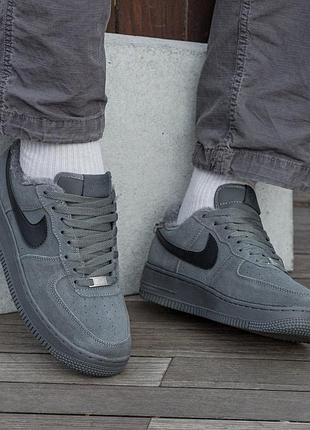 Кросівки nike air force winter low grey 5