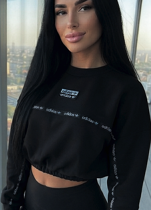 Вкорочений світшот adidas 9