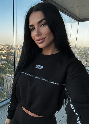 Вкорочений світшот adidas 7