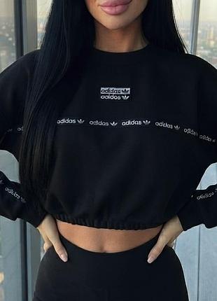 Вкорочений світшот adidas 8