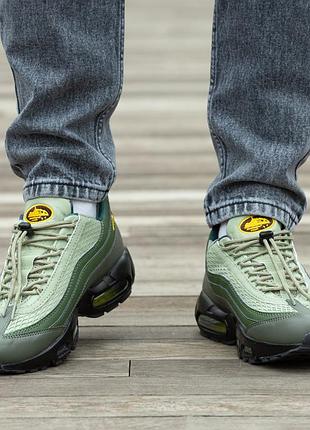 Кроссовки nike air max 95 sp corteiz gutta green haki