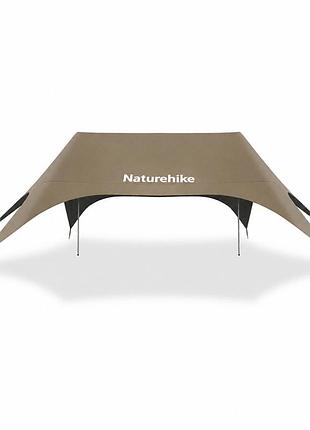 Тент туристический naturehike cloud skies tarp lite cnk2650ws023, 960 х 485 х 260 см, темно-коричневый