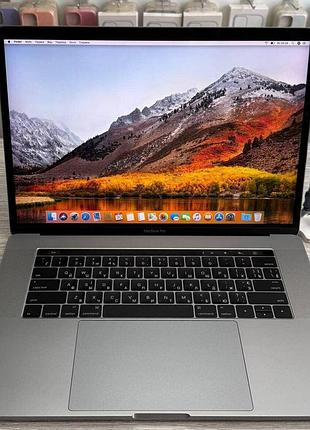 Ноутбук macbook pro 15 2016 space grey / 15.4" (2880x1800) ips / intel core i7-6820hq (4 (8) ядер по 2.7 - 3.6 ghz) / 16 gb ddr3 / 2
