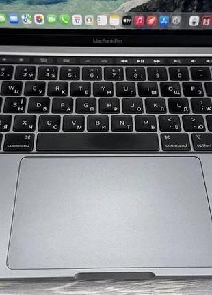 Ноутбук macbook pro 13 2020 space grey / 13.3" (2560x1600) ips / intel core i7-1068ng7 (4 (8) ядер по 2.3 - 4.1 ghz) / 16 gb ddr4 3