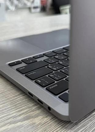 Ноутбук macbook pro 13 2020 space grey / 13.3" (2560x1600) ips / intel core i7-1068ng7 (4 (8) ядер по 2.3 - 4.1 ghz) / 16 gb ddr4 5