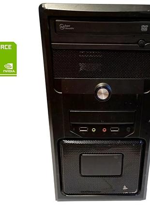 Пк б-клас gigabyte tower / intel core i3-2120 (2 (4) ядра по 3.3 ghz) / 8 gb ddr3 / 320 gb hdd / nvidia geforce gt 440, 1 gb
