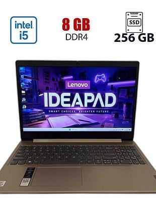Ультрабук lenovo ideapad 3 15iil05 / 15.6" (1920x1080) / intel core i5-1035g1 (4 (8) ядер по 1.0 - 3.6 ghz) / 8 gb ddr4 / 256 gb
