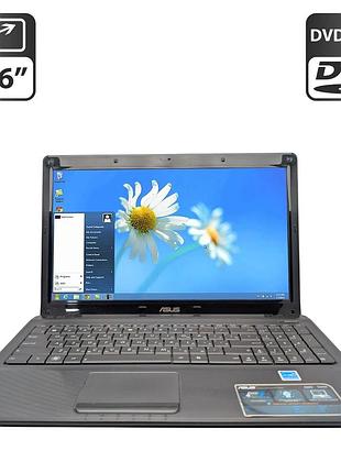Ноутбук asus x52n / 15.6" (1366x768) tn / amd phenom ll n830 (2 ядра по 2.1 ghz) / 6 gb ddr3 / 320 gb hdd / amd radeon hd 4200