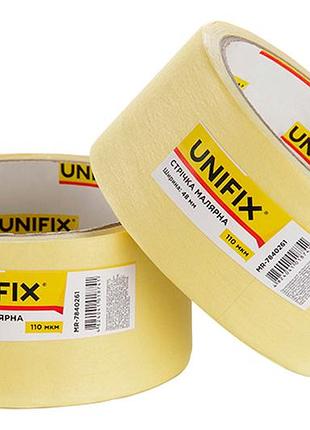 Лента малярная unifix 48 мм x 20 м желтая (mr-7840261) (6 шт.)