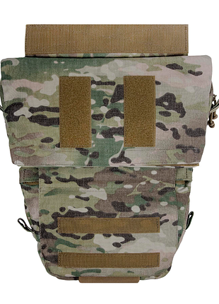 Тактические подсумки комплект (захист живота + сумка) militex cordura original usa мультикам розмір (l)