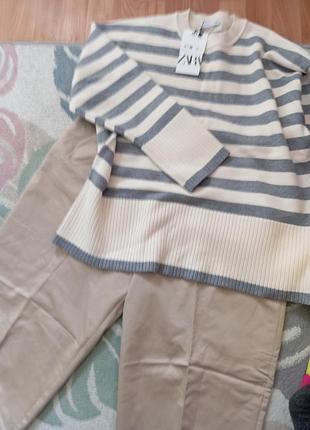 Светр оверсайз м/л zara