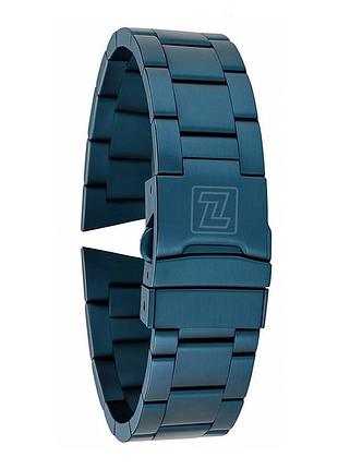 Металевий браслет naviforce blue 23 мм для чоловічих годинників awarder