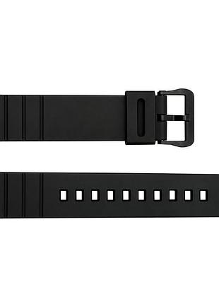 Ремешок для часов skmei 2108 all black черный полимерный браслет для спортивных моделей