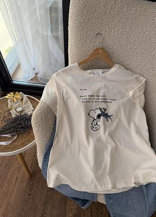 Піжамна футболка з класним принтом women'secret, xxl