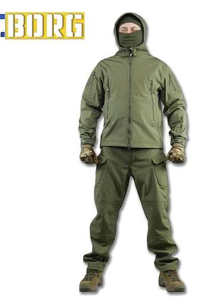 Костюм softshell tactic demi олива
