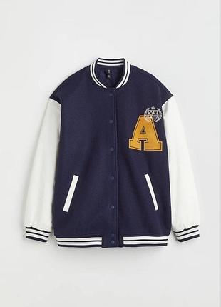 Утеплений бомбар куртка жакет h&m