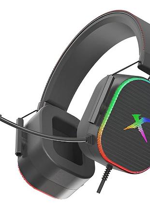 Гарнитура для гейминга xtrike me gh-606 pc/ps/xbox проводная с rgb и встроенным микрофоном