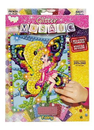 Креативна творчість "блискуча мозаїка: fairy" бм-02-10, 20.6х26 см