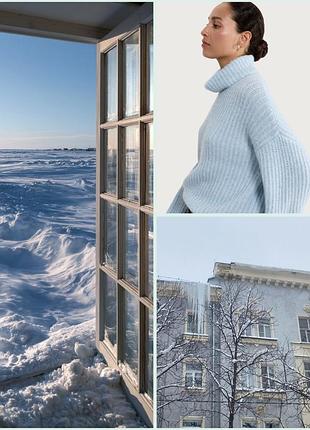 Свитер с удлиненными рукавами oversize