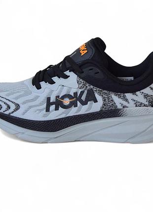 Hoka one one challenger gray black сірі з чорним