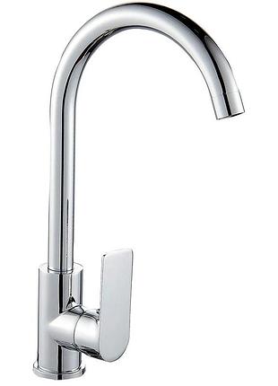 Смеситель для кухни aquatica s28 излив ухо на гайке ø35 мм