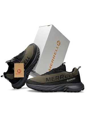 Merrell agility peak 5 gtx khaki grey black 8