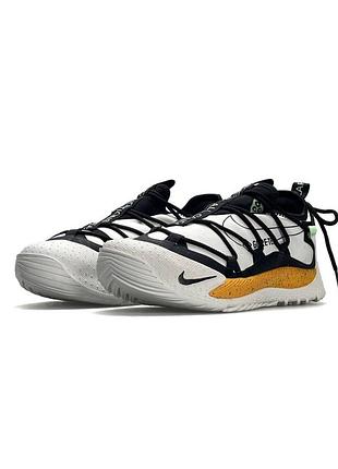 Nike acg terra antarktik low gtx white black yellow