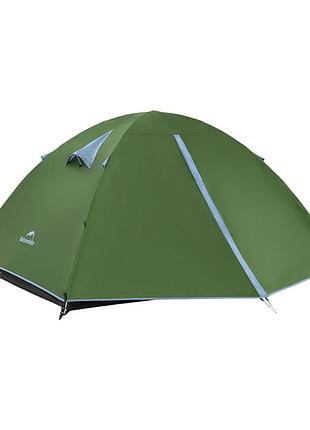 Палатка трехместная naturehike bleik series tent cnk2550ws038, зеленый