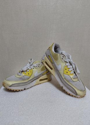 Кожаные женские кроссовки nike air 36-37 размер