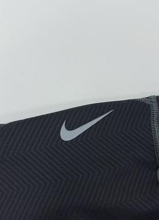 Компресійний лонгслів кофта nike pro combat hyperwarm lite compression long sleeve black/grey 9