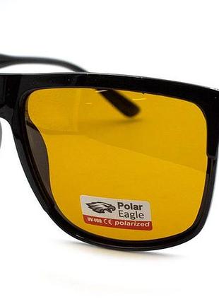 Очки антифары для водителей день ночь polar eagle 8308-c3