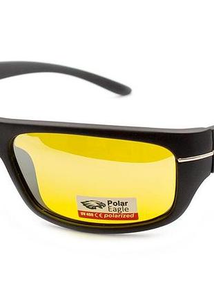 Очки антифары для водителей день ночь polar eagle 8505-c6