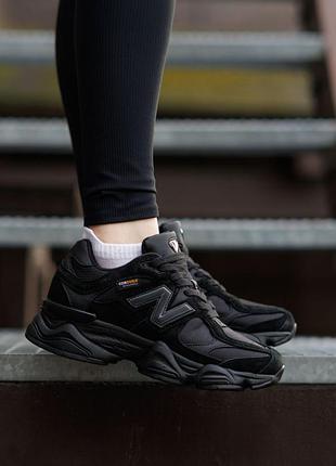 9060 triple black cordura 36-45 унісекс
