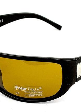 Очки антифары для водителей день ночь polar eagle 8317-c3