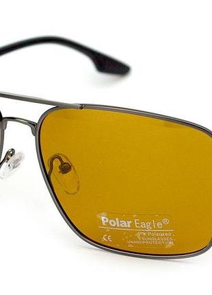 Очки антифары для водителей день ночь polar eagle 20511-c3-4