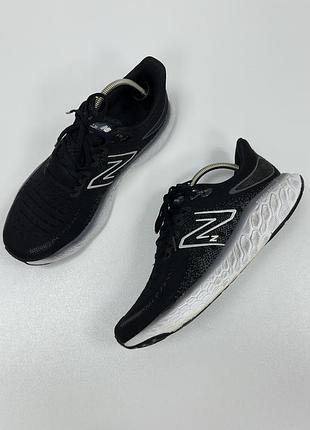 Бігові кросівки new balance 1080v12 fresh foam sneakers black/white
