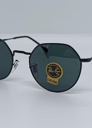 Сонцезахисні окуляри rb 3565 black лінза-скло