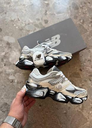 New balance 9060 beige &amp; black 4